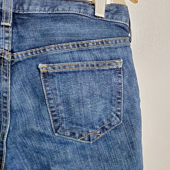 Gap Long and Lean Blue Denim Bermuda Shorts - Picture 4 of 6